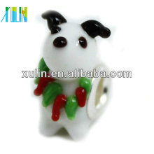 perlas animales de cristal murano para la decoración de pulseras